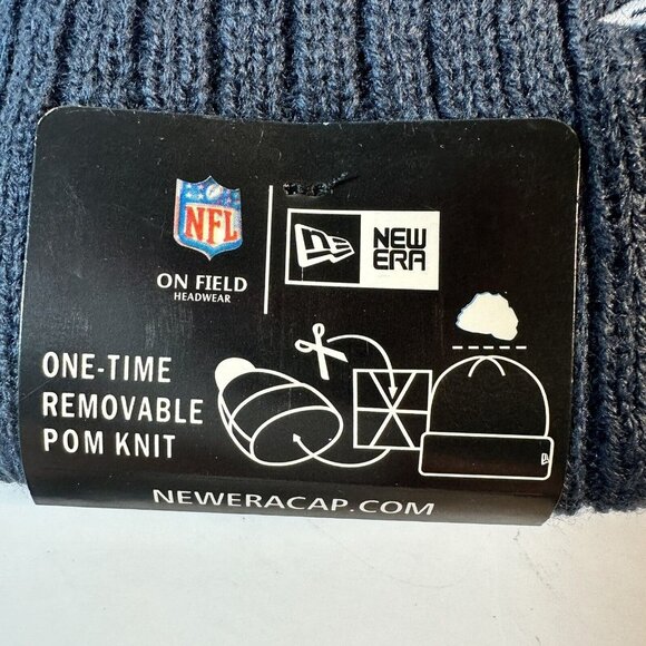 Tennessee Titans New Era Winter Knit Hat Beanie Fleece Lined One Size NWT. - Picture 8 of 9